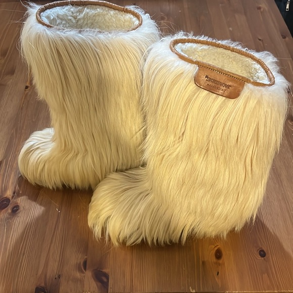 Sports Wrap Goat Fur Yeti Boots Winter - Picture 2 of 10